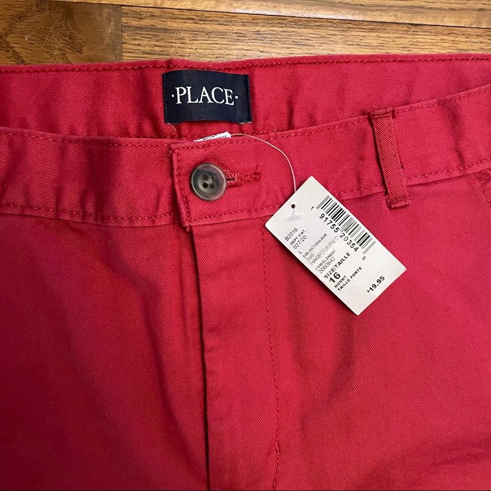 NWT The Children’s Place uniform stretch skinny chino pants in SZ 16